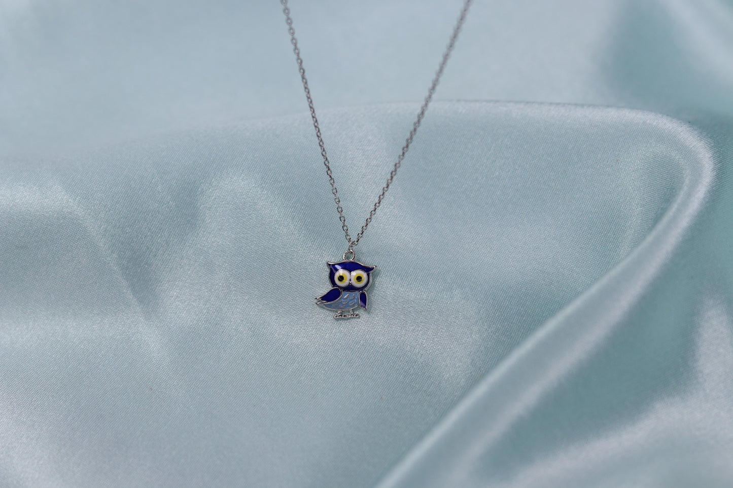 Owl Necklace - Silver 925